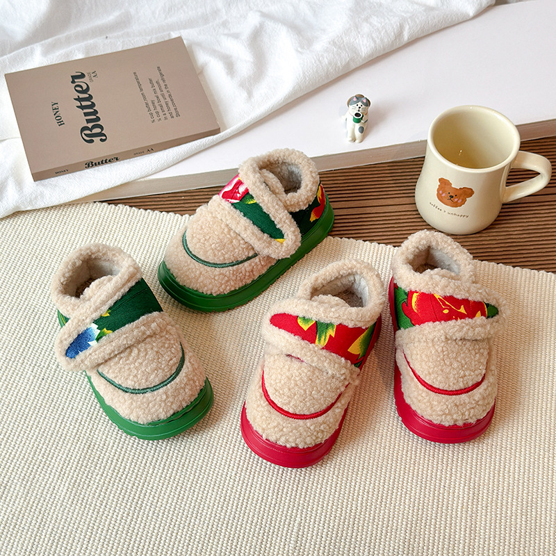 Kids Ethnic Fashion - Fashion Retro Girls Shoes 2025winter New