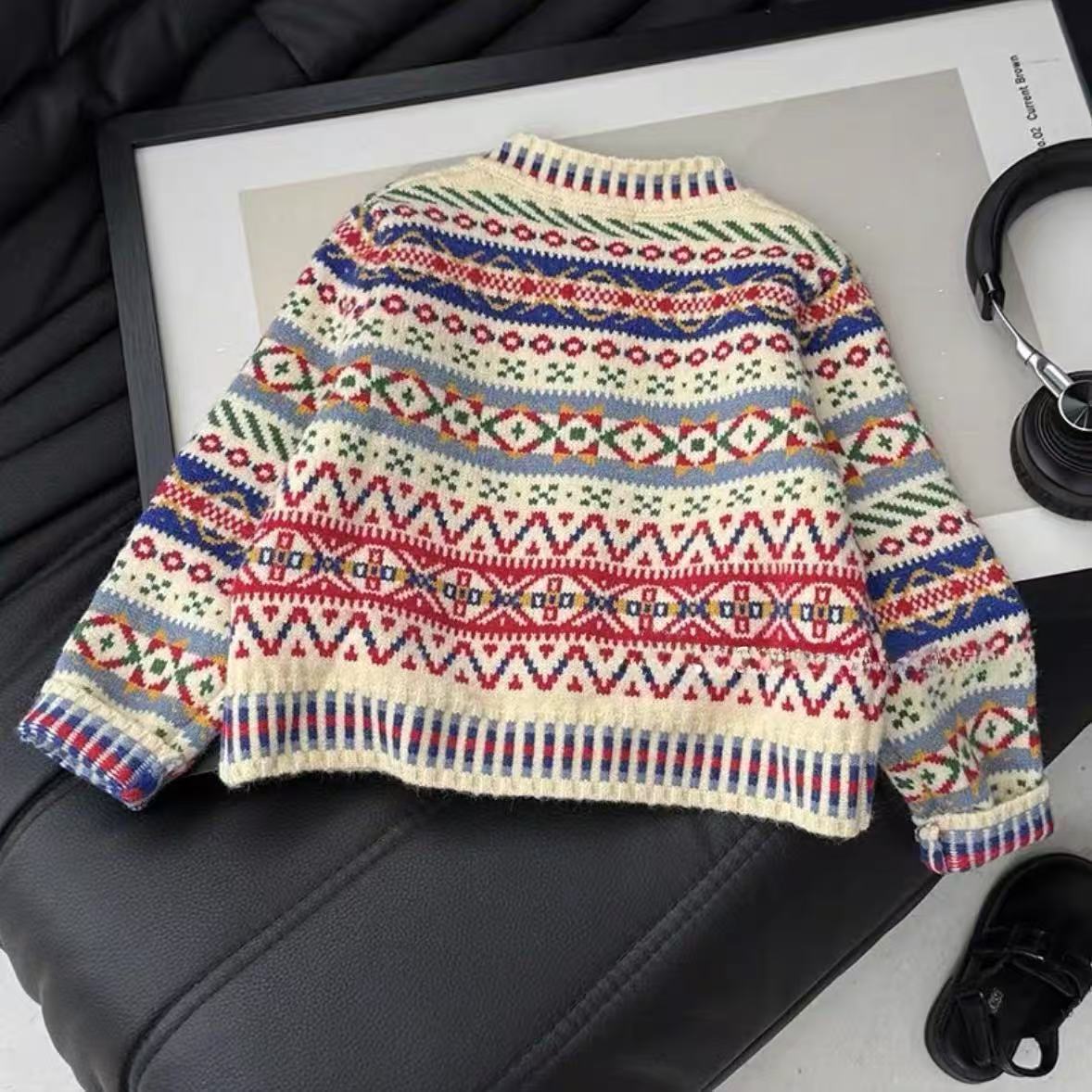 Girls Fashion Knitted Cardigan - огляд і ціна Kids Ethnic Fashion