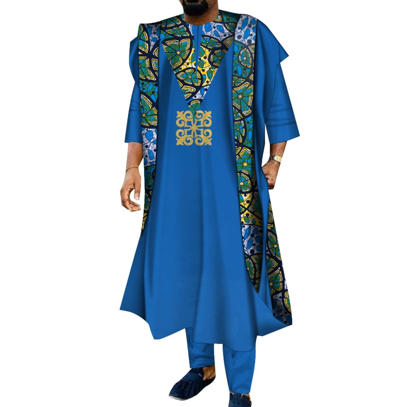 3 Piece African Embroidered Me - огляд і ціна Boubou Men Africa