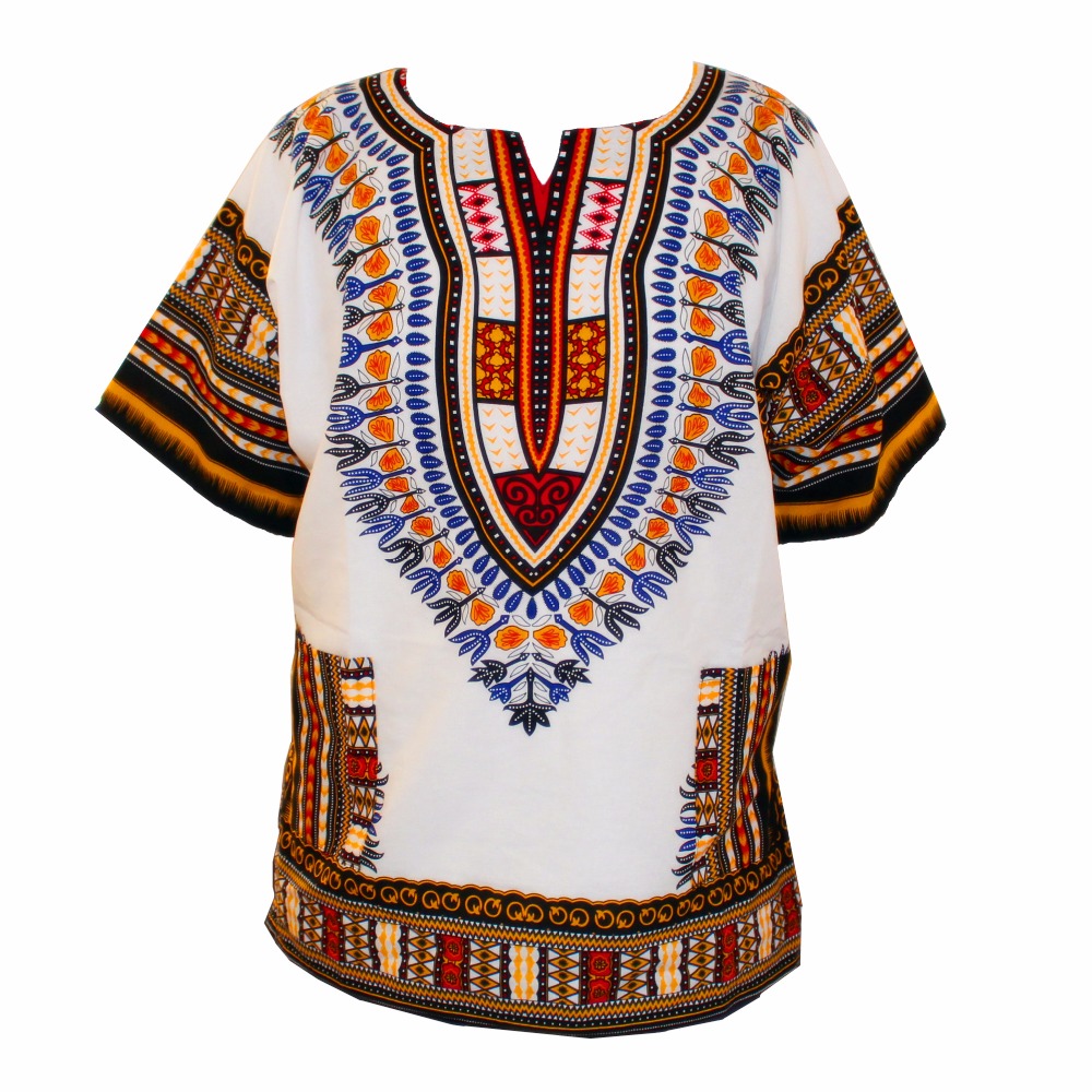 (Fast shipping) New fashion de - огляд і ціна Dashiki Shirt Men