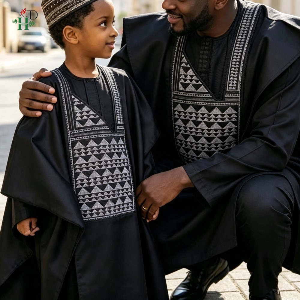 Father-son Outfits Turkey Dres - огляд і ціна Boubou Men Africa