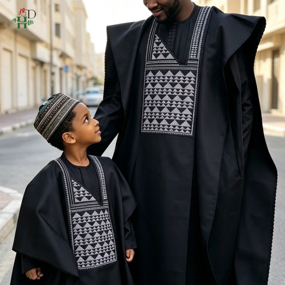 Father-son Outfits Turkey Dres - огляд і ціна Boubou Men Africa