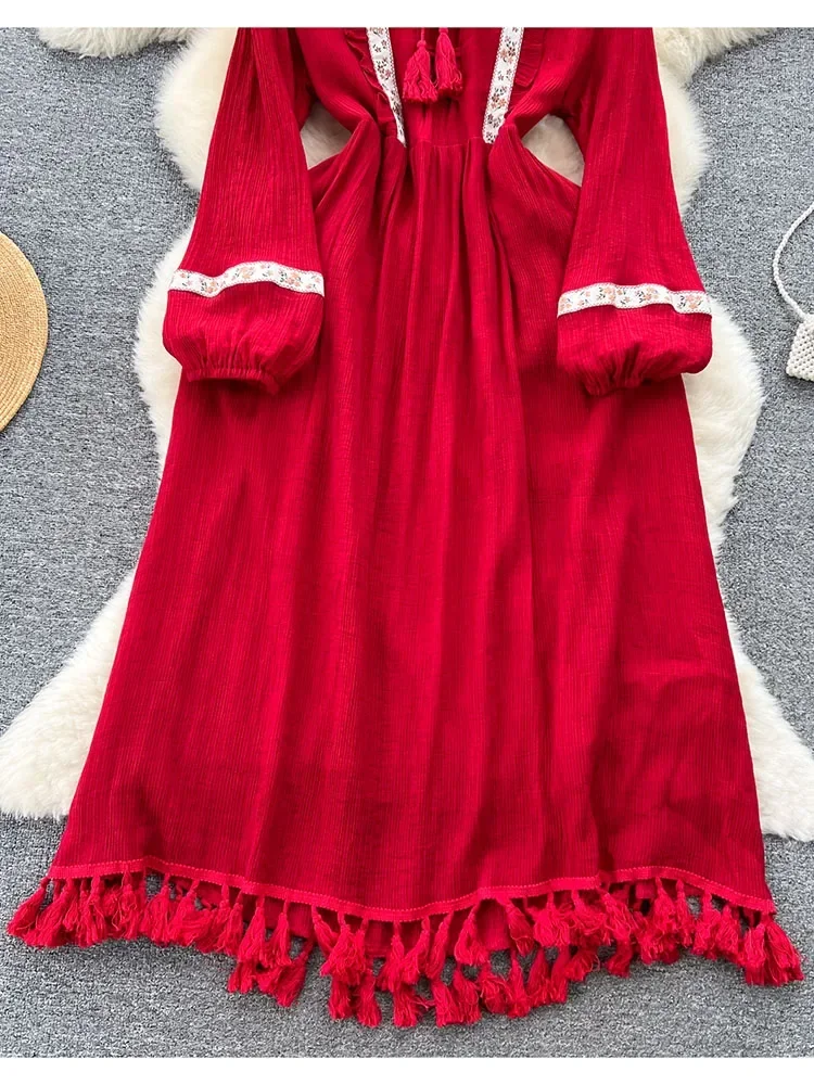 Spring/Summer Bohemian Dress W - огляд і ціна New Ethnic Fashion