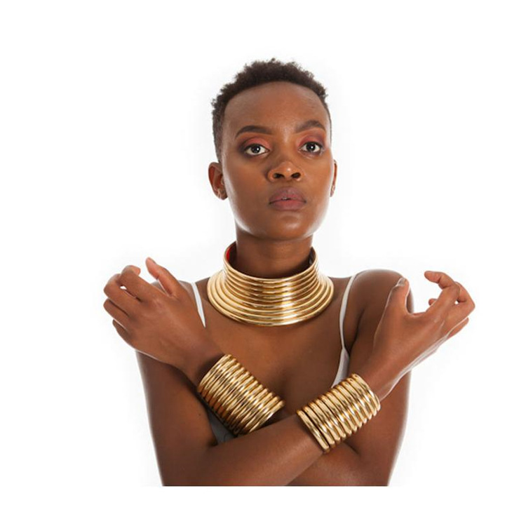 African Tribal Collar Bracelet - огляд і ціна Ethnic Fashion Runway