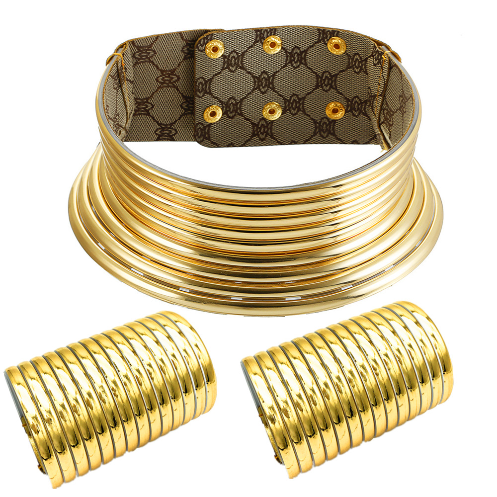 African Tribal Collar Bracelet - огляд і ціна Ethnic Fashion Runway