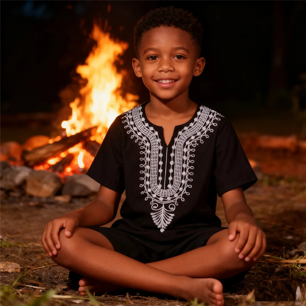 Vintage Ethnic T Shirts for 3- - огляд і ціна Kids Ethnic Fashion