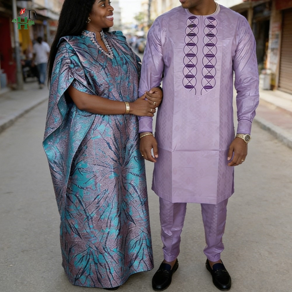H&D African Dresses For Couple - огляд і ціна Boubou Men Africa