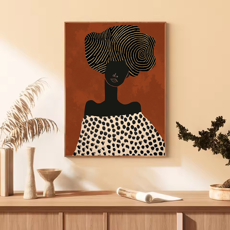 Fashion Abstract African Figur - огляд і ціна Ethnic Contemporary Fashion