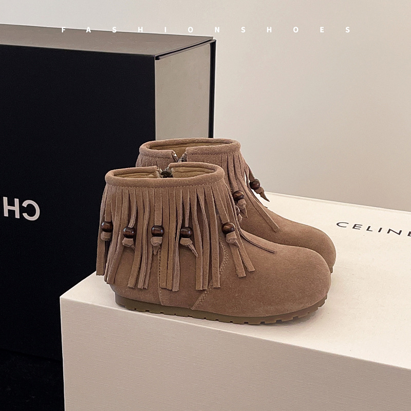 Fashion Retro Girl Tassel Ankl - огляд і ціна Kids Ethnic Fashion