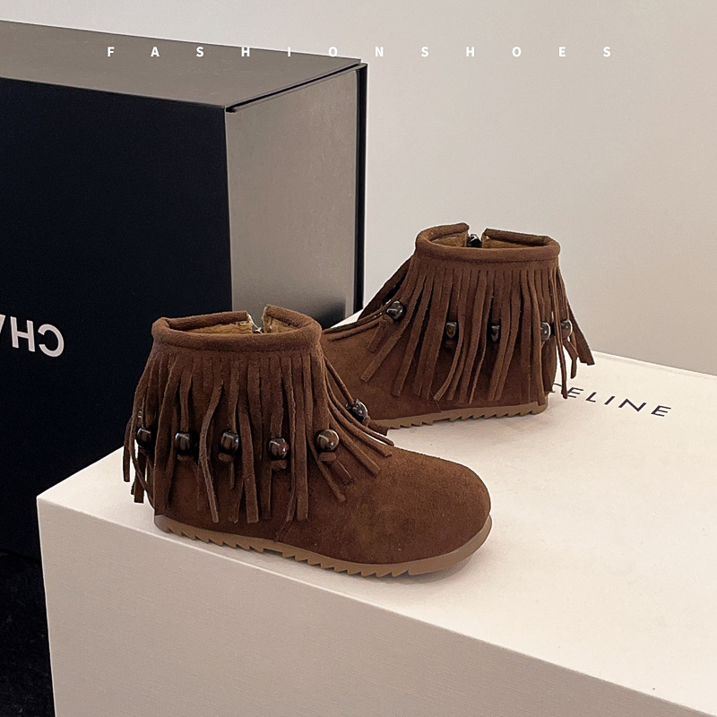 Fashion Retro Girl Tassel Ankl - огляд і ціна Kids Ethnic Fashion