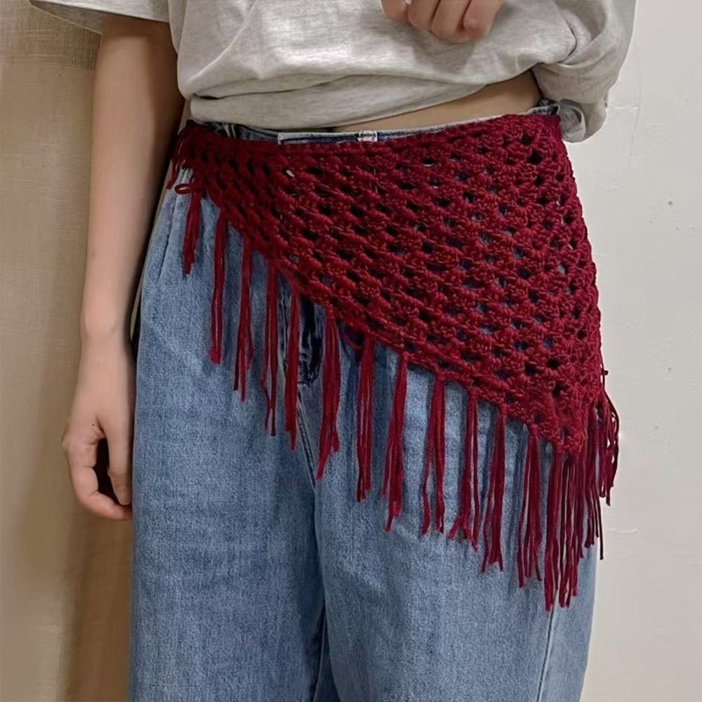 Fashion Tassels Fringe Waist B - огляд і ціна Y2K Ethnic Fashion