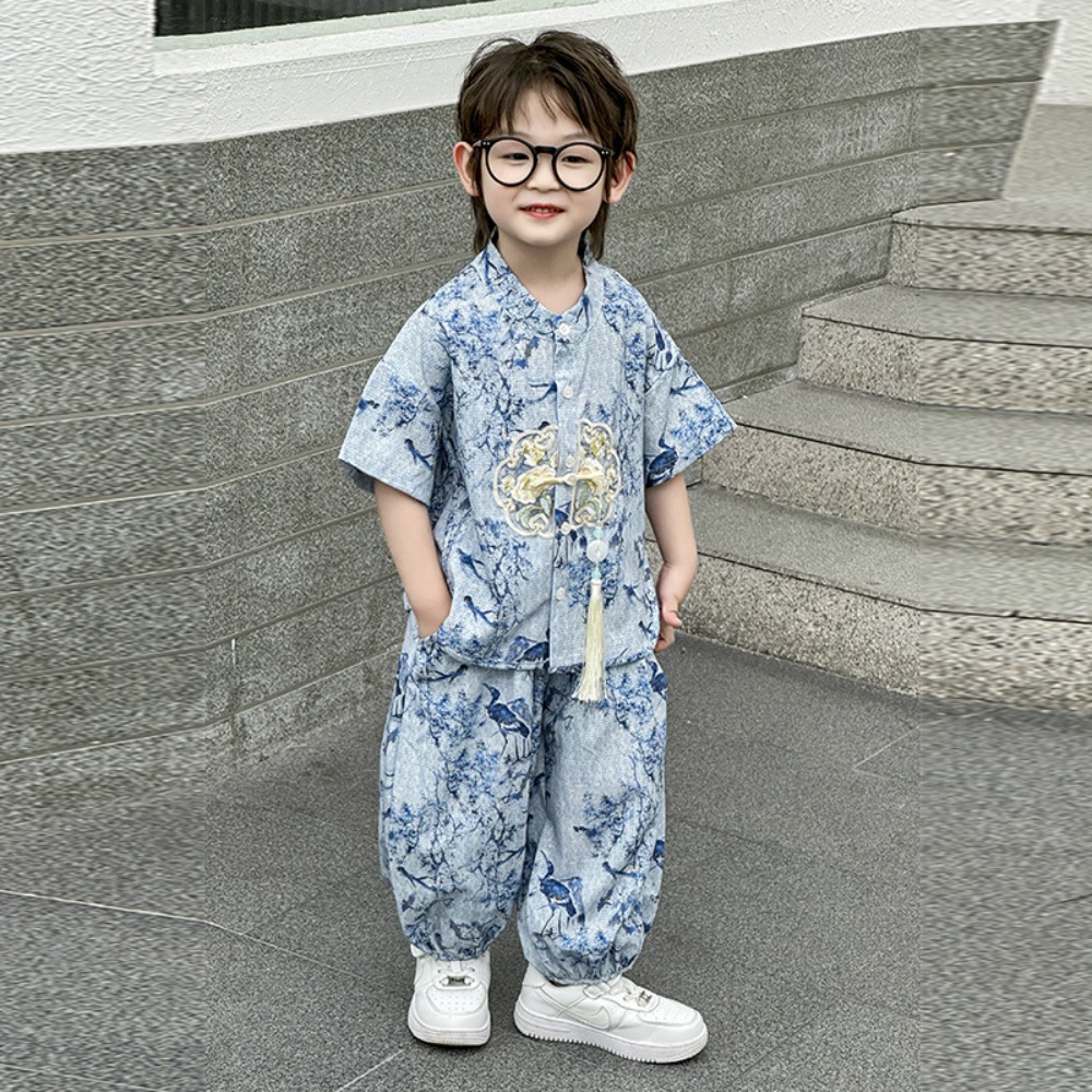Boys Sets Cosplay Performance  - огляд і ціна Kids Ethnic Fashion