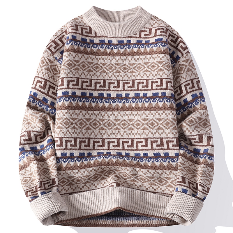 Trendy Men's Round Neck Sweate - огляд і ціна Ethnic Fashion Wear