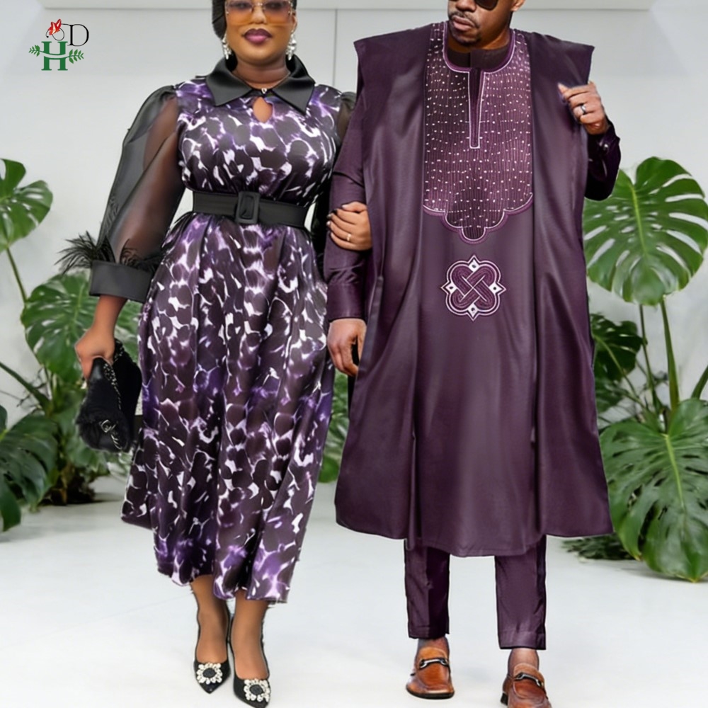 2026 African Couple Matching C - огляд і ціна Boubou Men Africa