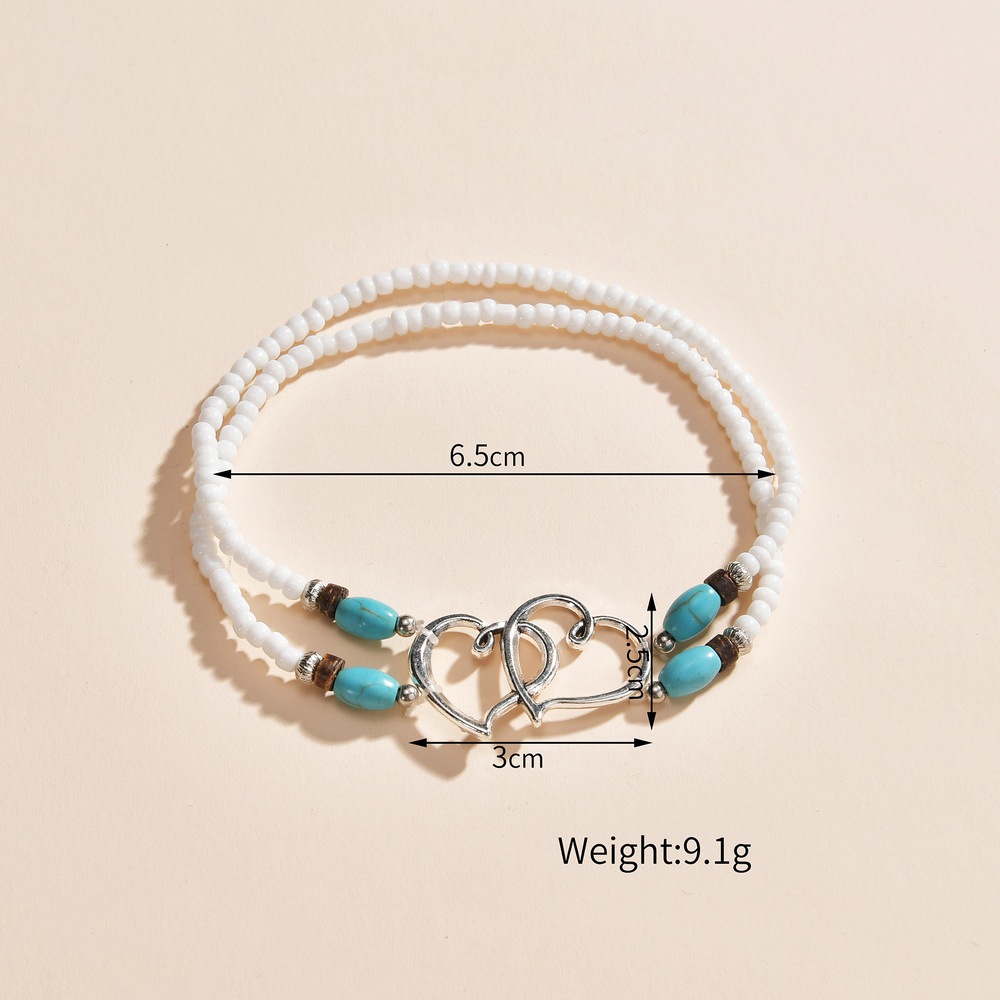 Bohemia Layered Beaded Anklet  - огляд і ціна Ethnic Fashion Wear